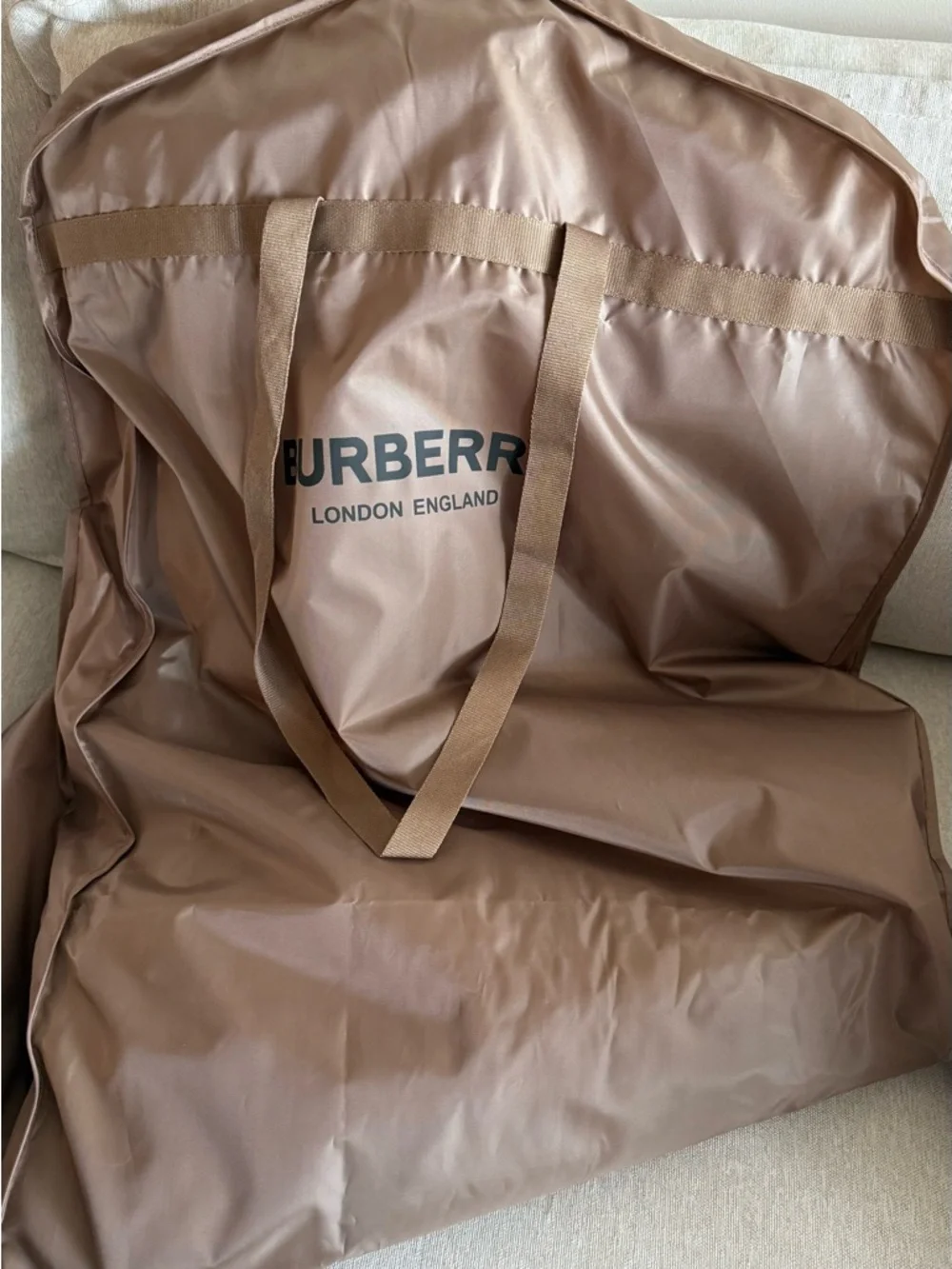 Burberry Classic Check Jacket Lining in Beige, Black and Red - Picture 9 of 10